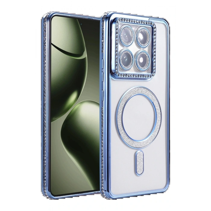 CPT05 Xiaomi Mi 14T Pro Joke Simli Magneticsafe Kılıf - Mavi