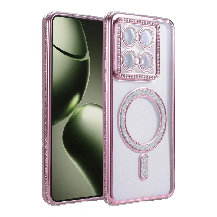 CPT05 Xiaomi Mi 14T Pro Joke Simli Magneticsafe Kılıf - Pembe