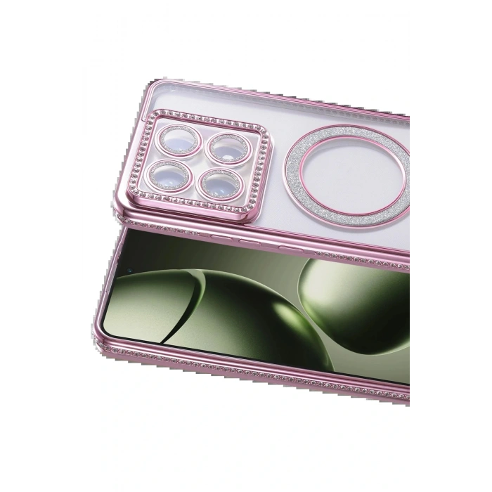 CPT05 Xiaomi Mi 14T Pro Joke Simli Magneticsafe Kılıf - Pembe