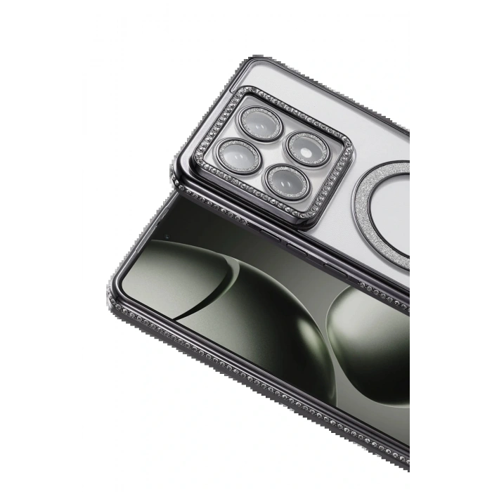 CPT05 Xiaomi Mi 14T Pro Joke Simli Magneticsafe Kılıf - Siyah