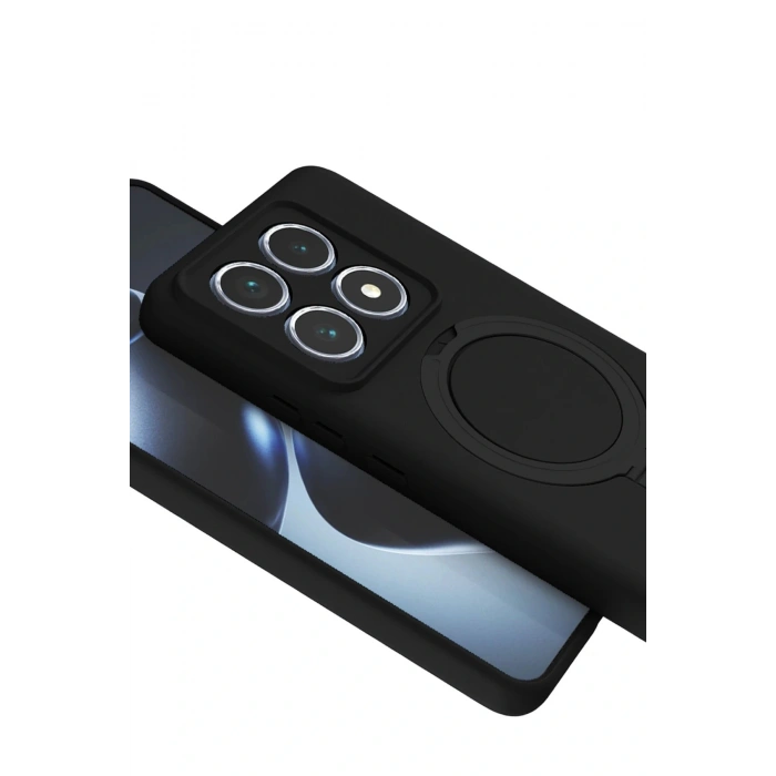 CPT05 Xiaomi Mi 14T Pro Regal Magsafe Standlı Kapak - Siyah