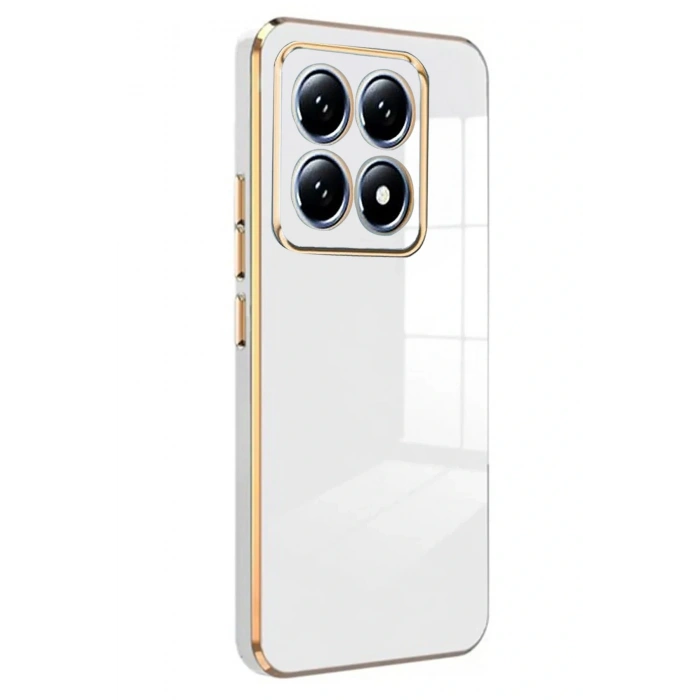 CPT05 Xiaomi Mi 14T Pro Volet Silikon - Beyaz