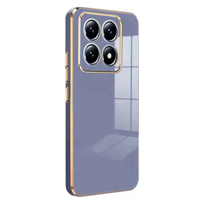 CPT05 Xiaomi Mi 14T Pro Volet Silikon - Mavi