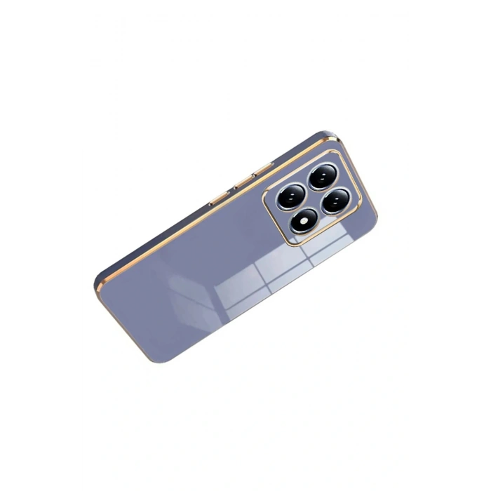 CPT05 Xiaomi Mi 14T Pro Volet Silikon - Mavi