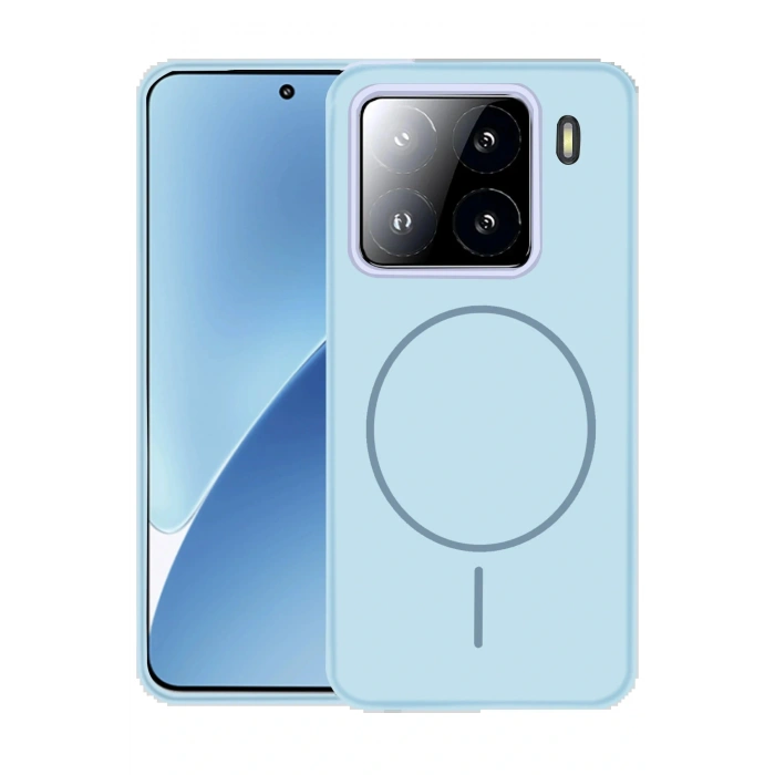 CPT05 Xiaomi Mi 15 Kılıf Jully Magsafe Kapak - Mavi