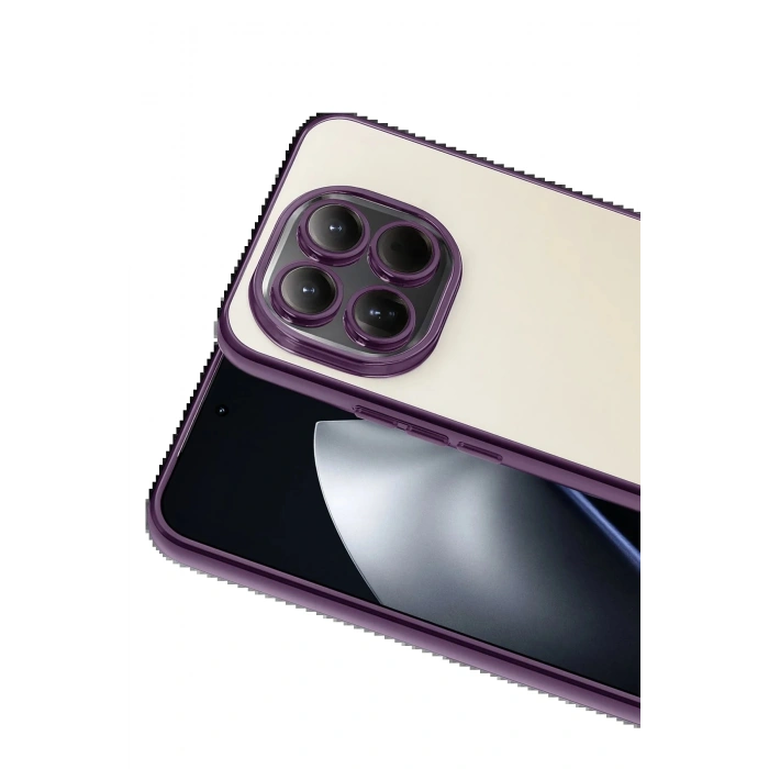 CPT05 Xiaomi Mi 15 Lensli Silikon - Mor