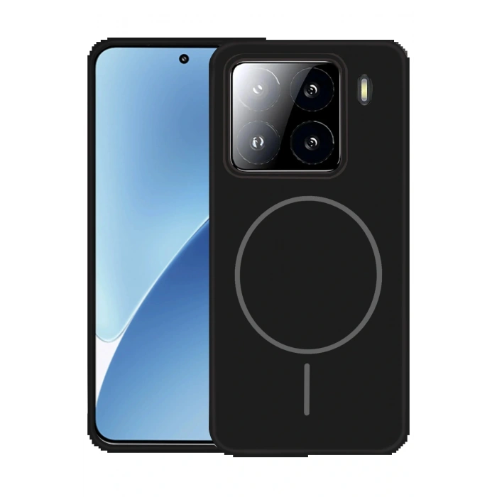 CPT05 Xiaomi Mi 15 Pro Kılıf Jully Magsafe Kapak - Siyah