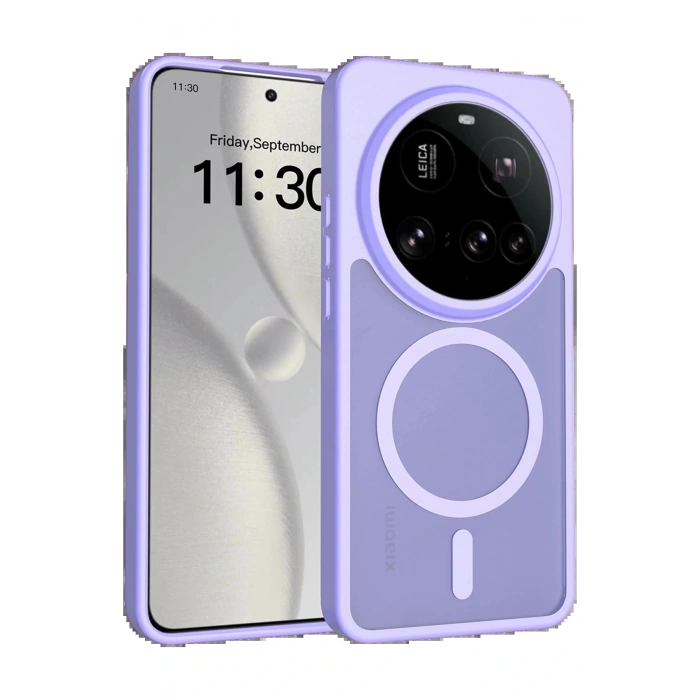 CPT05 Xiaomi Mi 15 Ultra Jota Magsafe Kapak - Lila