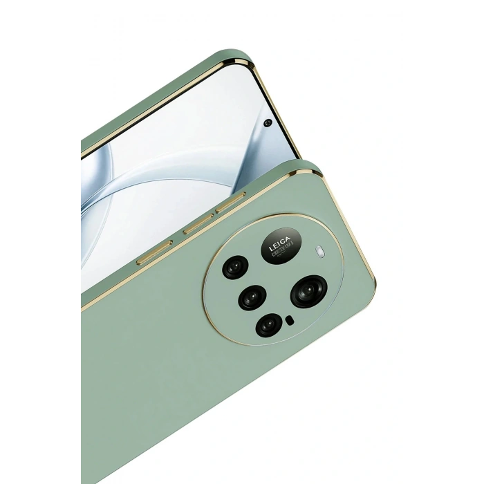 CPT05 Xiaomi Mi 15 Ultra Kılıf Volet Silikon - Açık Yeşil