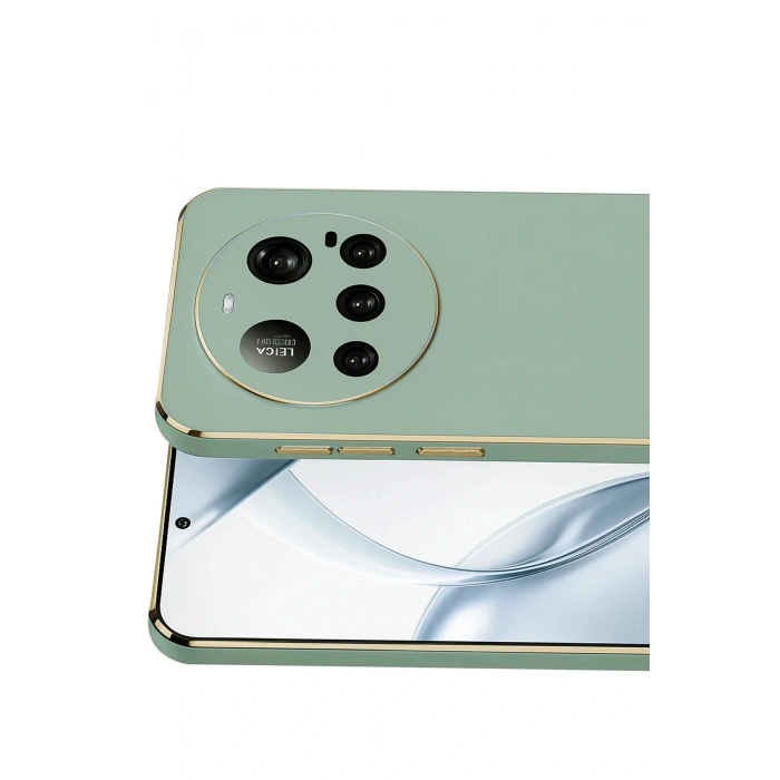 CPT05 Xiaomi Mi 15 Ultra Kılıf Volet Silikon - Açık Yeşil