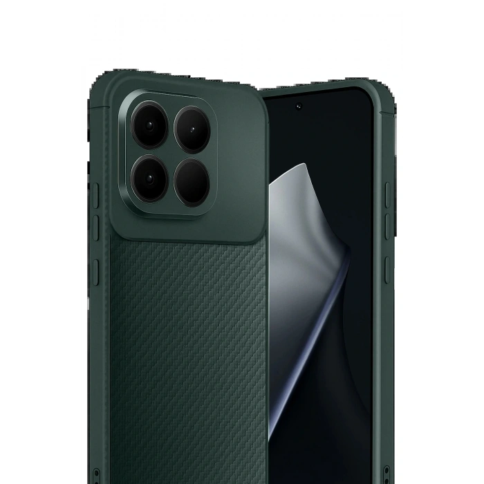 CPT05 Xiaomi Mi 15T Auto Focus Karbon Kapak - Koyu Yeşil