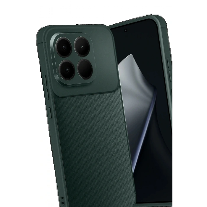 CPT05 Xiaomi Mi 15T Auto Focus Karbon Kapak - Koyu Yeşil