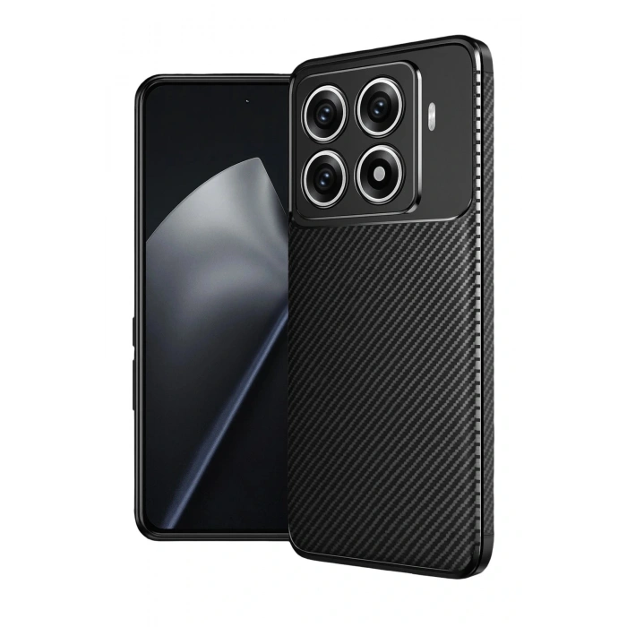 CPT05 Xiaomi Mi 15T Pro Auto Focus Karbon Kapak - Siyah