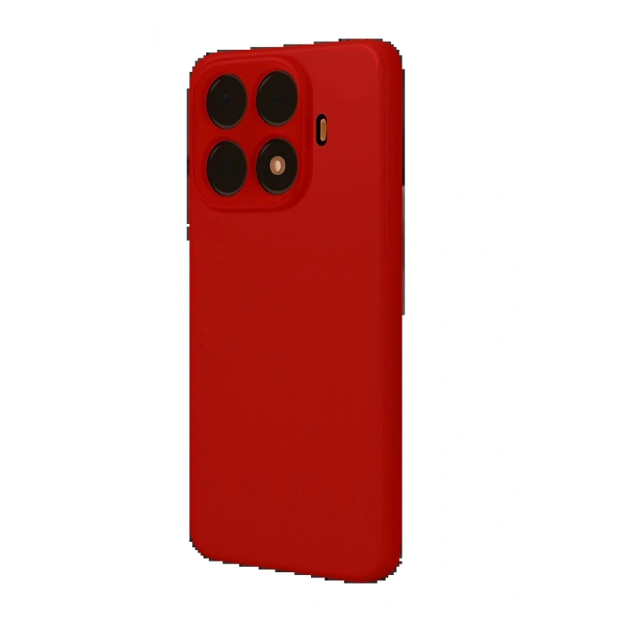 CPT05 Xiaomi Mi 15T Pro Nano içi Kadife Silikon - Kırmızı