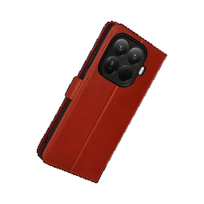 CPT05 Xiaomi Mi 15T Pro Trend S Plus Kapaklı Kılıf - Kırmızı