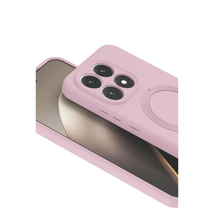 CPT05 Xiaomi Mi 15T Regal Magsafe Standlı Kapak - Açık Pembe