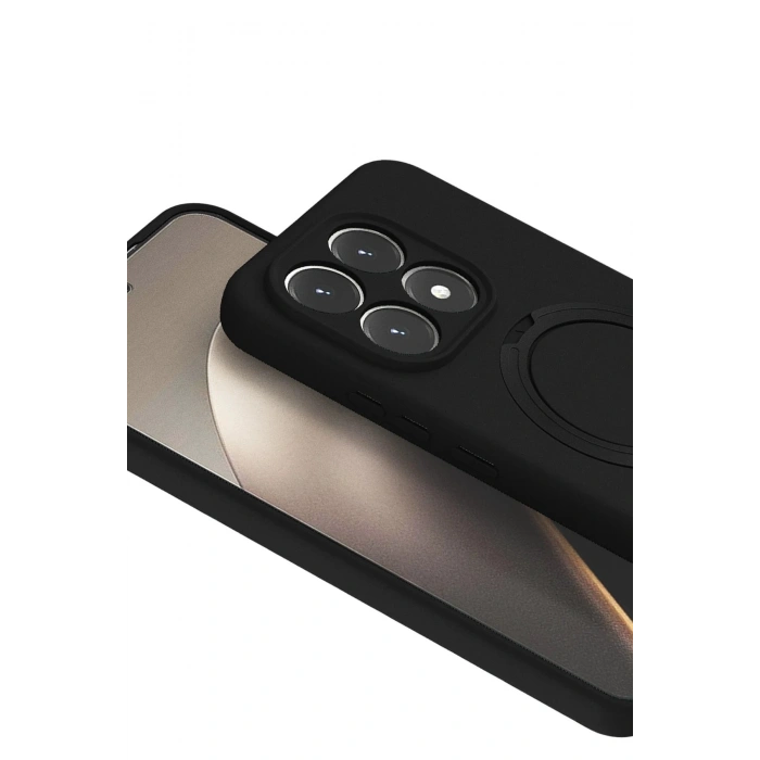 CPT05 Xiaomi Mi 15T Regal Magsafe Standlı Kapak - Siyah