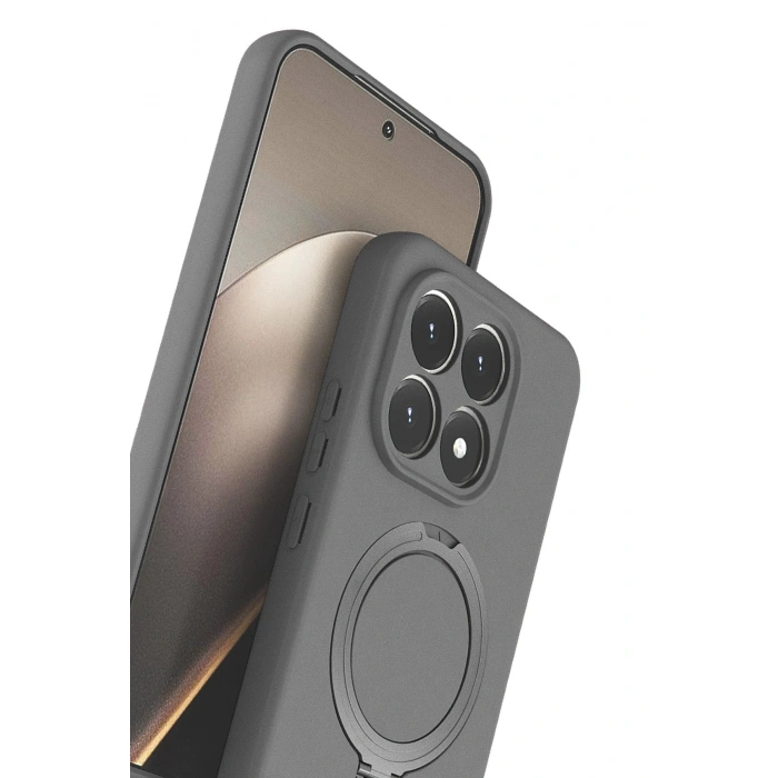 CPT05 Xiaomi Mi 15T Regal Magsafe Standlı Kapak - Titan Gri