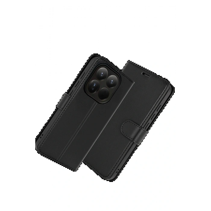 CPT05 Xiaomi Mi 15T Trend S Plus Kapaklı Kılıf - Siyah