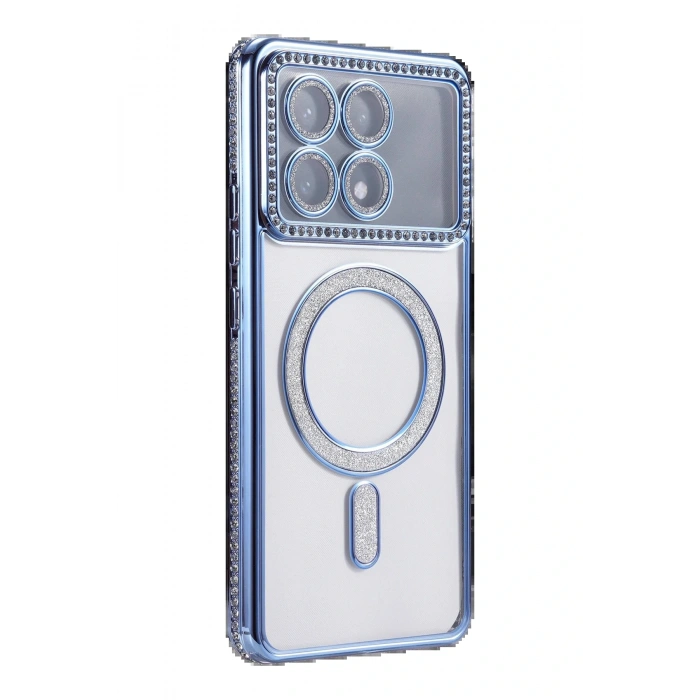 CPT05 Xiaomi Poco X6 Pro Joke Simli Magneticsafe Kılıf - Mavi