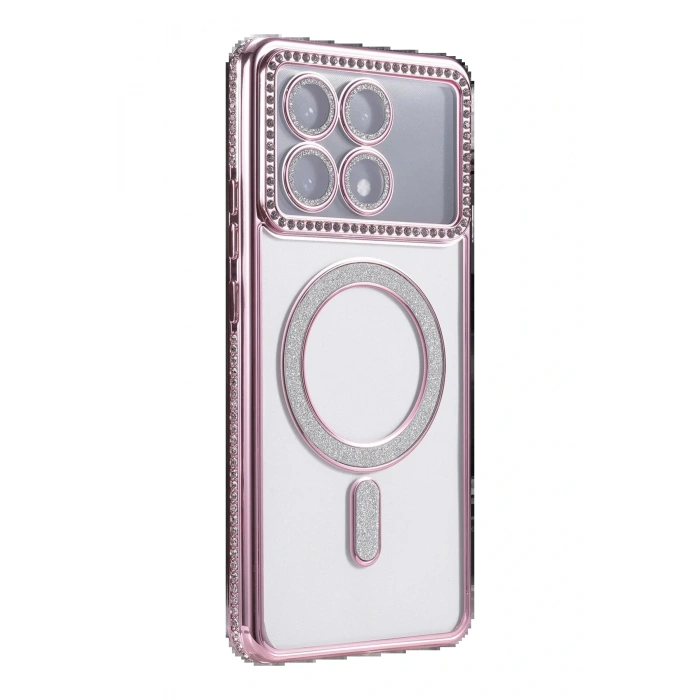 CPT05 Xiaomi Poco X6 Pro Joke Simli Magneticsafe Kılıf - Pembe