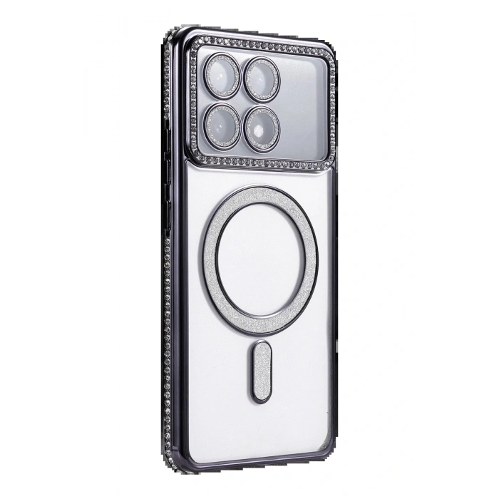 CPT05 Xiaomi Poco X6 Pro Joke Simli Magneticsafe Kılıf - Siyah