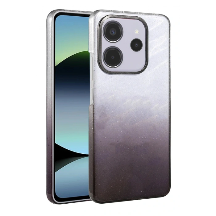 CPT05 Xiaomi Redmi 12 Glossy Kapak - Siyah