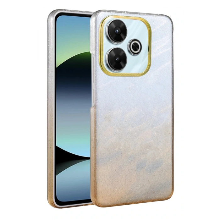 CPT05 Xiaomi Redmi 13 4G Glossy Kapak - Çöl Titanyum