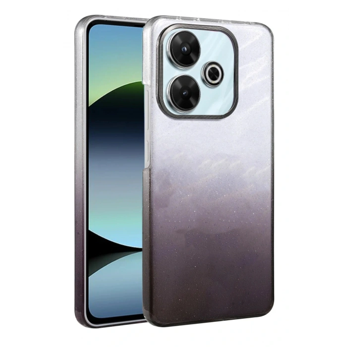 CPT05 Xiaomi Redmi 13 4G Glossy Kapak - Siyah