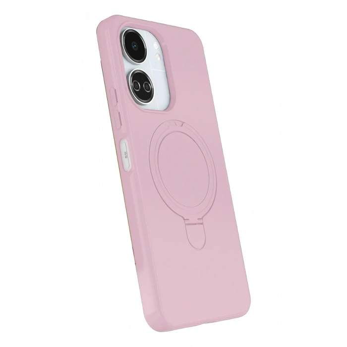 CPT05 Xiaomi Redmi 13C Regal Magsafe Standlı Kapak - Açık Pembe