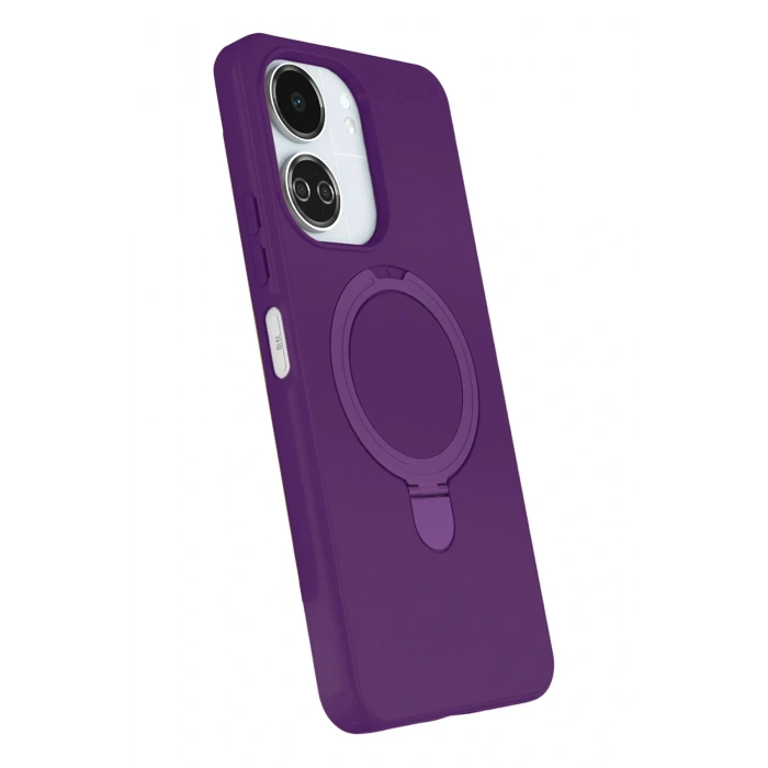 CPT05 Xiaomi Redmi 13C Regal Magsafe Standlı Kapak - Derin Mor