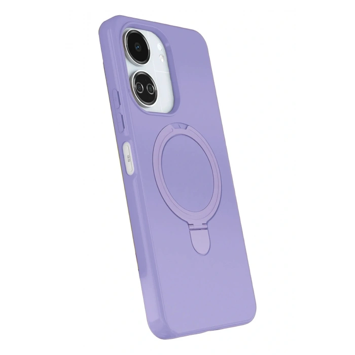 CPT05 Xiaomi Redmi 13C Regal Magsafe Standlı Kapak - Lila