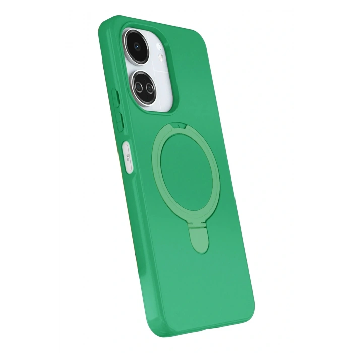 CPT05 Xiaomi Redmi 13C Regal Magsafe Standlı Kapak - Yeşil