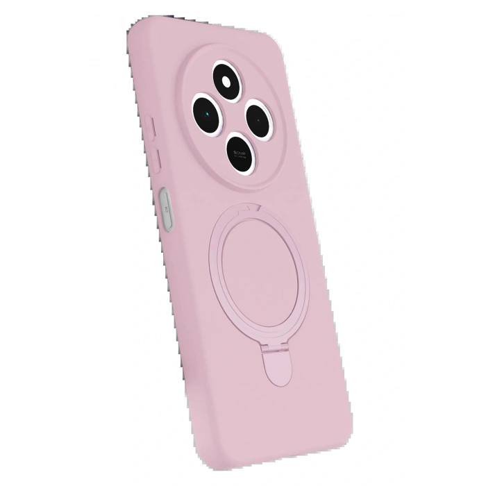 CPT05 Xiaomi Redmi 14C Regal Magsafe Standlı Kapak - Açık Pembe