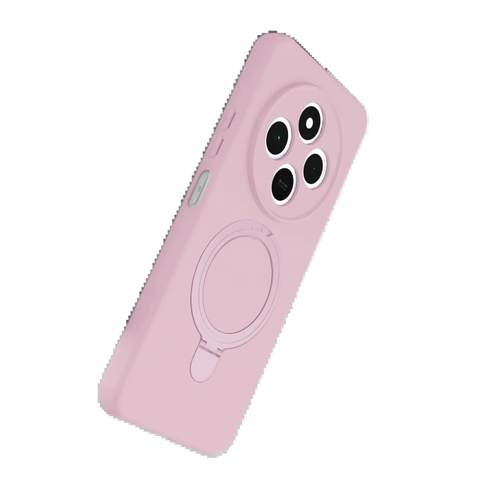 CPT05 Xiaomi Redmi 14C Regal Magsafe Standlı Kapak - Açık Pembe