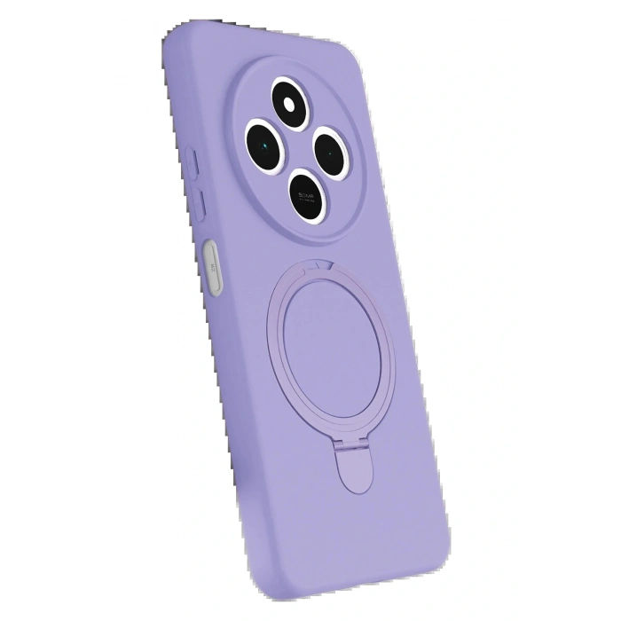 CPT05 Xiaomi Redmi 14C Regal Magsafe Standlı Kapak - Lila