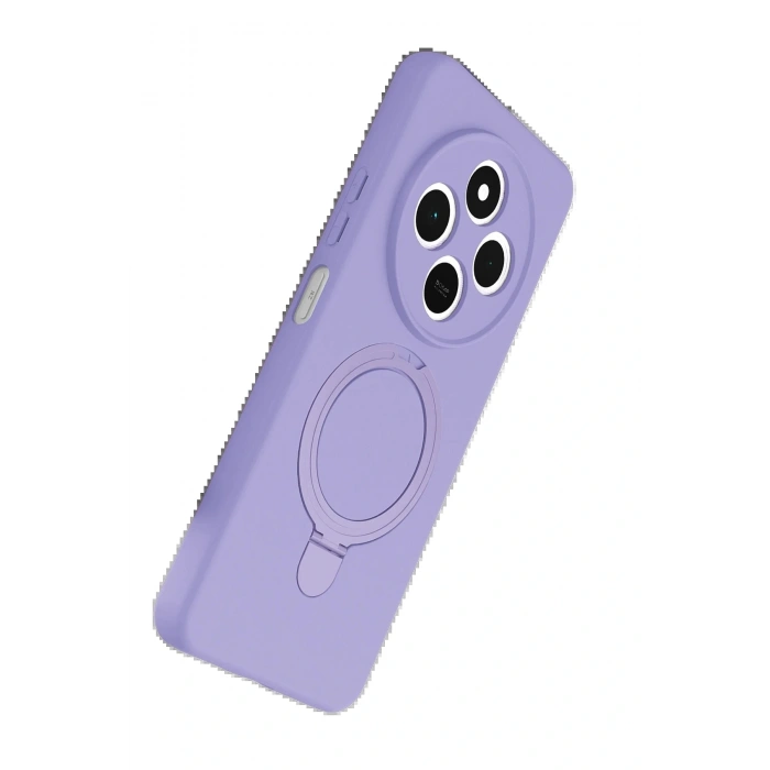 CPT05 Xiaomi Redmi 14C Regal Magsafe Standlı Kapak - Lila