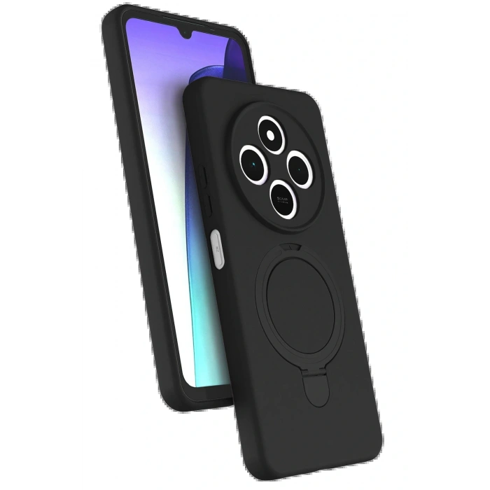 CPT05 Xiaomi Redmi 14C Regal Magsafe Standlı Kapak - Siyah