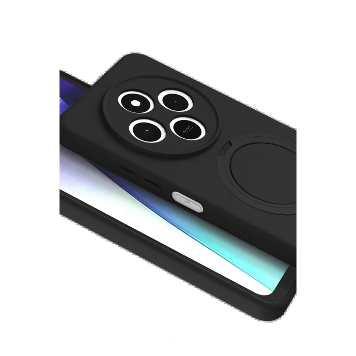 CPT05 Xiaomi Redmi 14C Regal Magsafe Standlı Kapak - Siyah