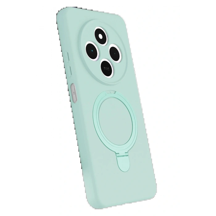 CPT05 Xiaomi Redmi 14C Regal Magsafe Standlı Kapak - Su Yeşili