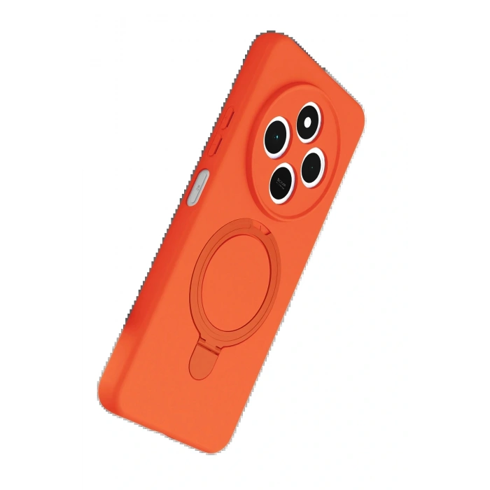 CPT05 Xiaomi Redmi 14C Regal Magsafe Standlı Kapak - Turuncu