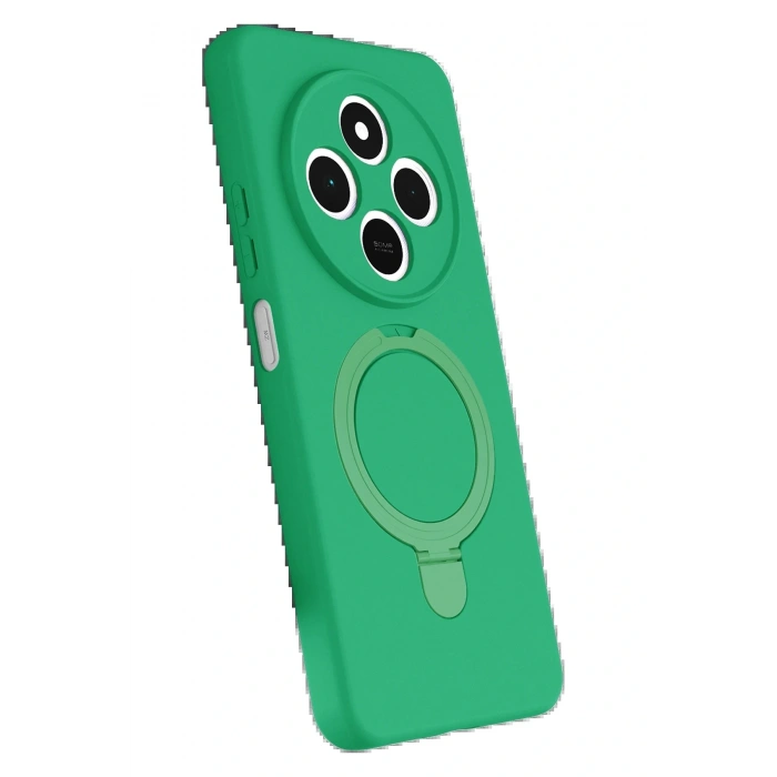 CPT05 Xiaomi Redmi 14C Regal Magsafe Standlı Kapak - Yeşil