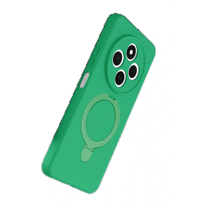 CPT05 Xiaomi Redmi 14C Regal Magsafe Standlı Kapak - Yeşil