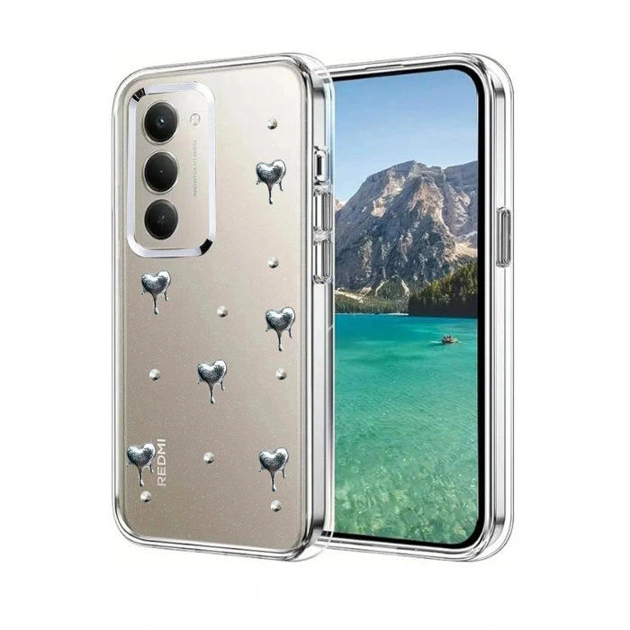 CPT05 Xiaomi Redmi 15 4G Fiyonk Desenli Kapak - Desen 1