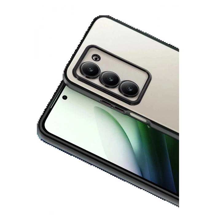 CPT05 Xiaomi Redmi 15 4G Lensli Silikon - Siyah