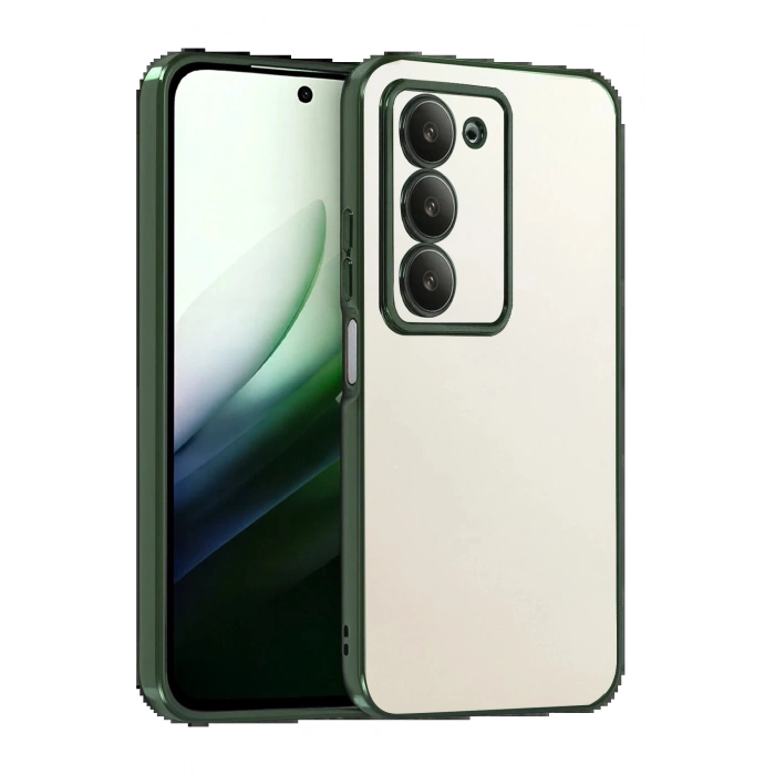 CPT05 Xiaomi Redmi 15 4G Lensli Silikon - Yeşil