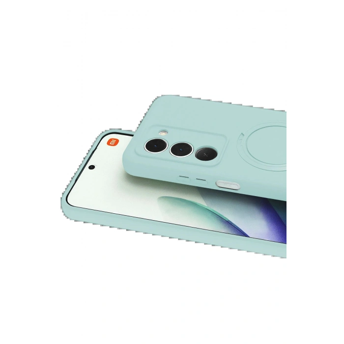 CPT05 Xiaomi Redmi 15 4G Regal Magsafe Standlı Kapak - Su Yeşili