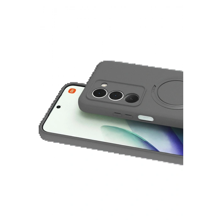 CPT05 Xiaomi Redmi 15 4G Regal Magsafe Standlı Kapak - Titan Gri