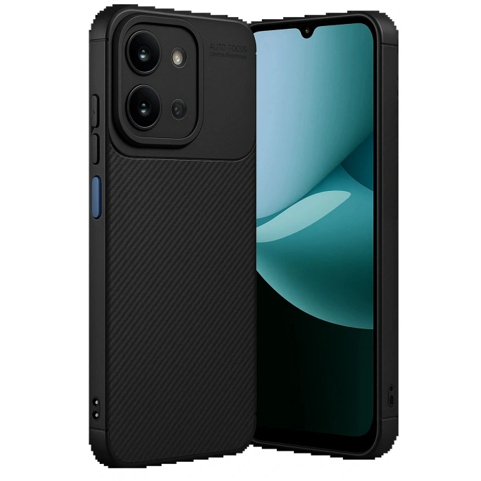 CPT05 Xiaomi Redmi 15C 4G Auto Focus Karbon Kapak - Siyah