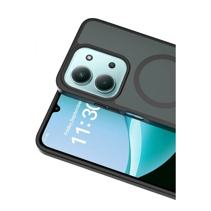 CPT05 Xiaomi Redmi 15C 4G Jota Magsafe Kapak - Siyah